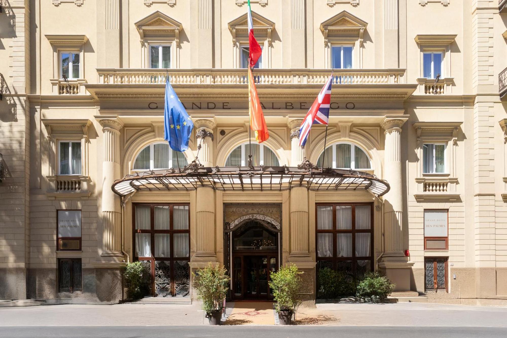 Grand Hotel Et Des Palmes Palermo Esterno foto