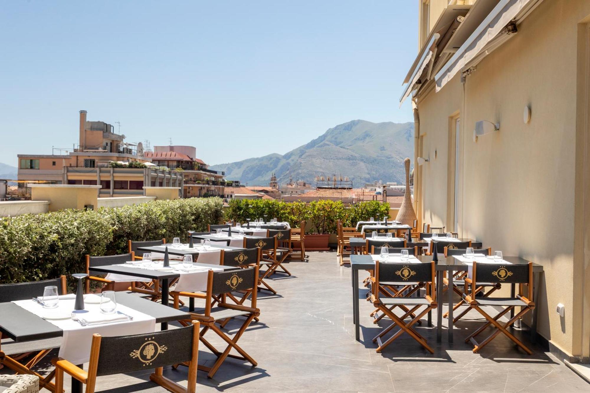 Grand Hotel Et Des Palmes Palermo Esterno foto